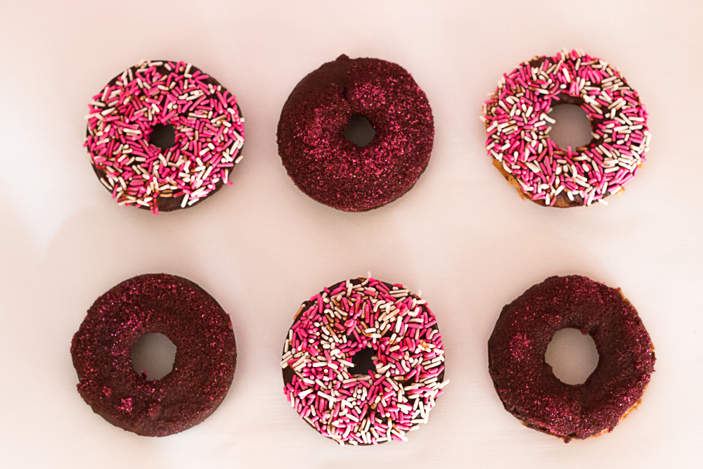 Valentine's Day Gluten Free Sprinkle Donut Recipe