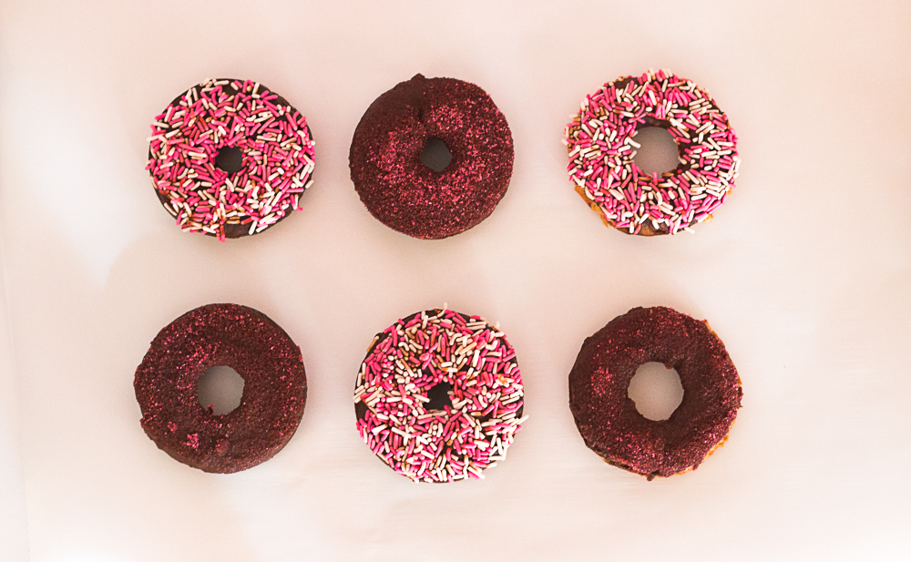 Valentines Sprinkle Donuts-4