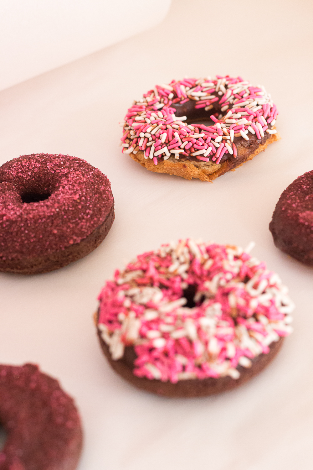 Valentine's Day Gluten Free Sprinkle Donut Recipe