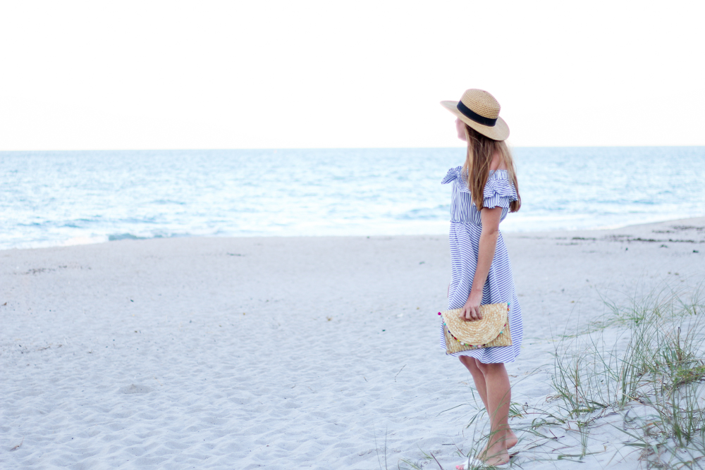 LOFT off-the-shoulder dress