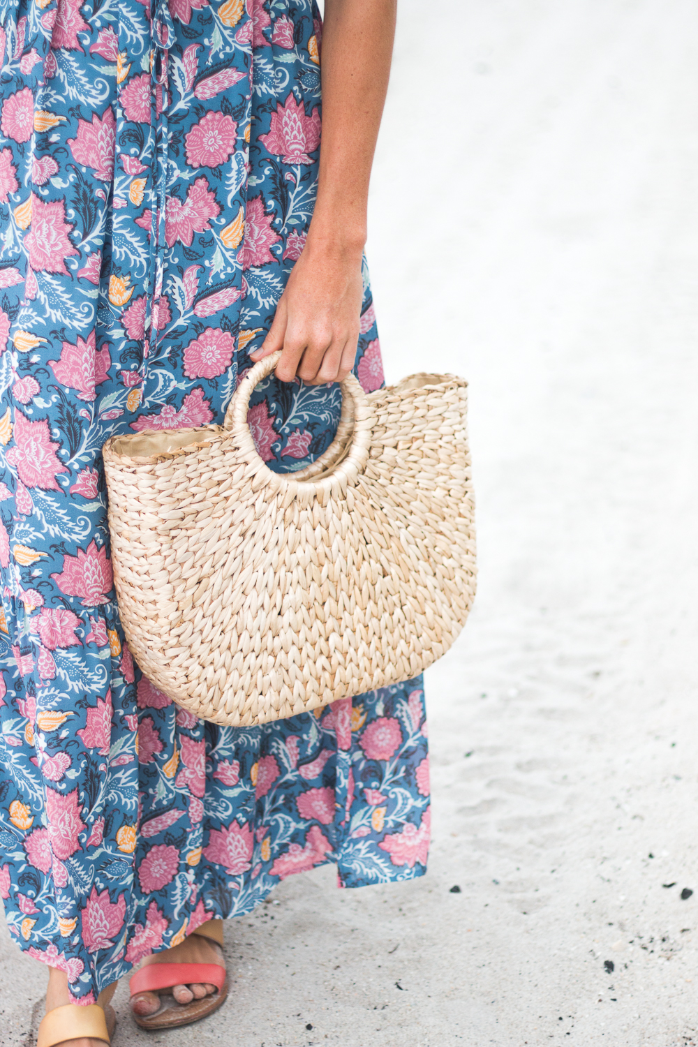 Woven Straw Tote