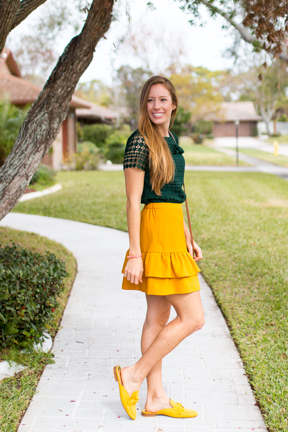 Matching top for sales yellow skirt