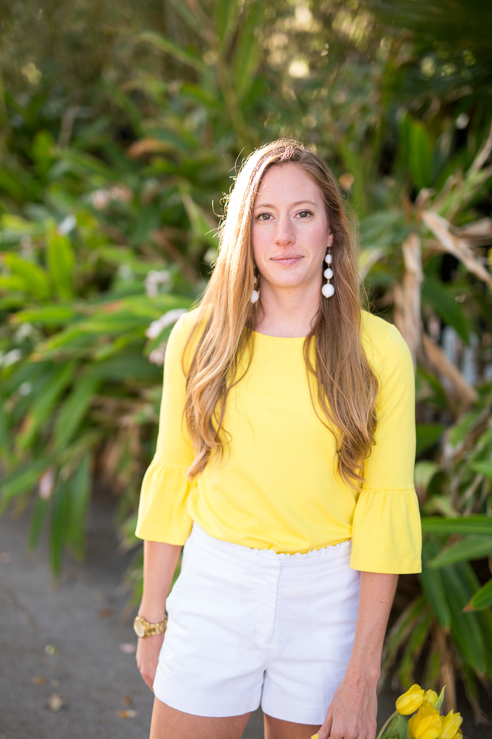 Classic Spring Outfit Idea - Yellow Top