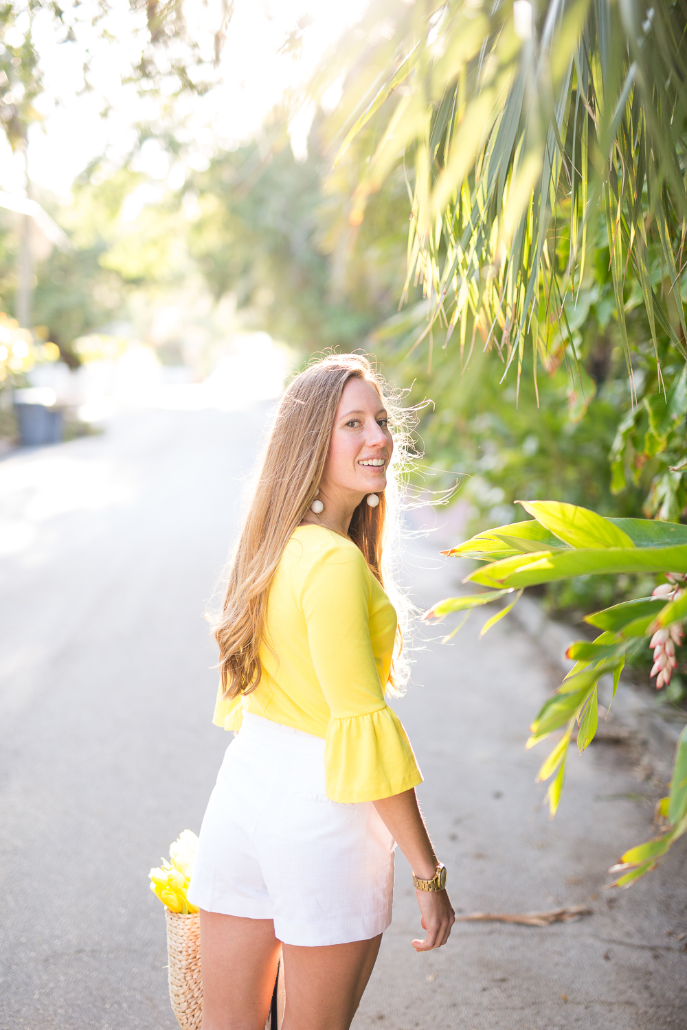 Classic Spring Outfit Idea - Yellow Top