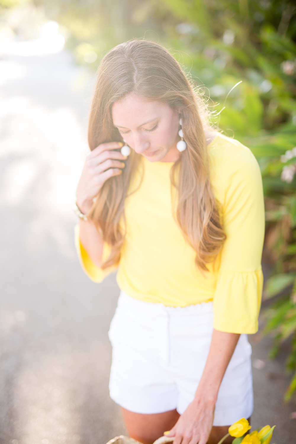 Classic Spring Outfit Idea - Yellow Top