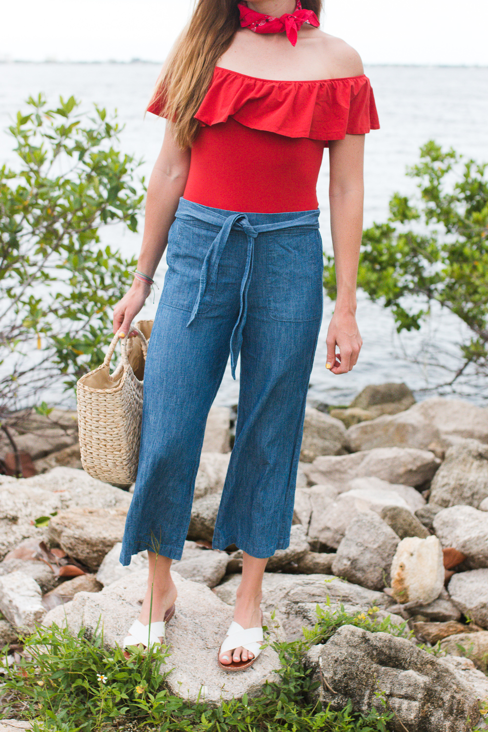 How to Style Casual Wide Leg Pants for Summer