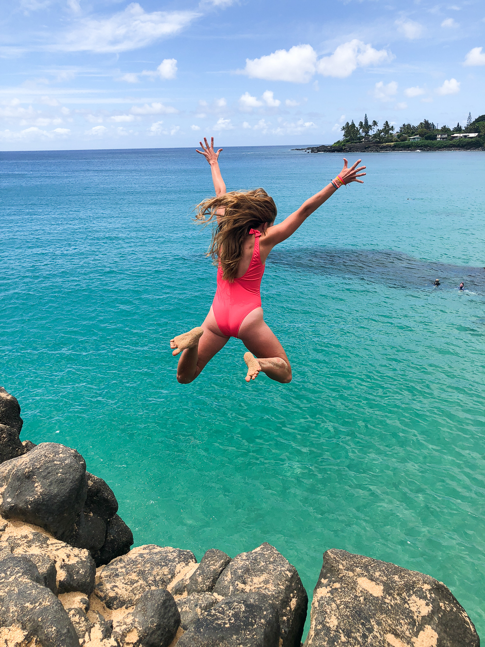 Waimea Bay Rock Jump - North Shore, Oahu | Sunshine Style