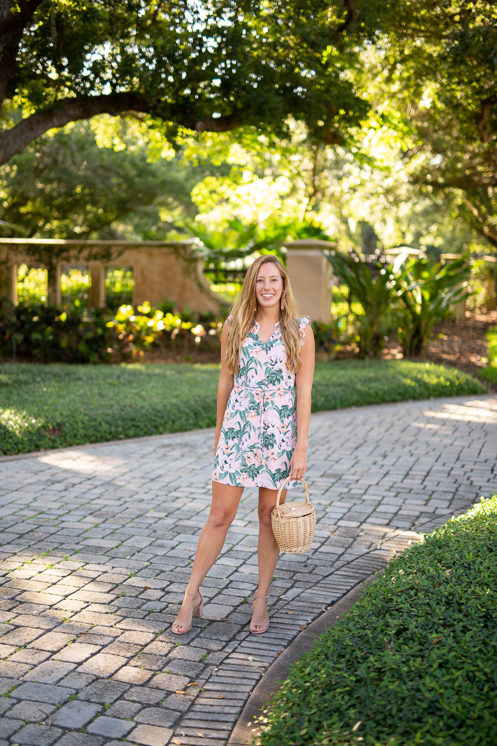 Floral dresses best sale for wedding guest