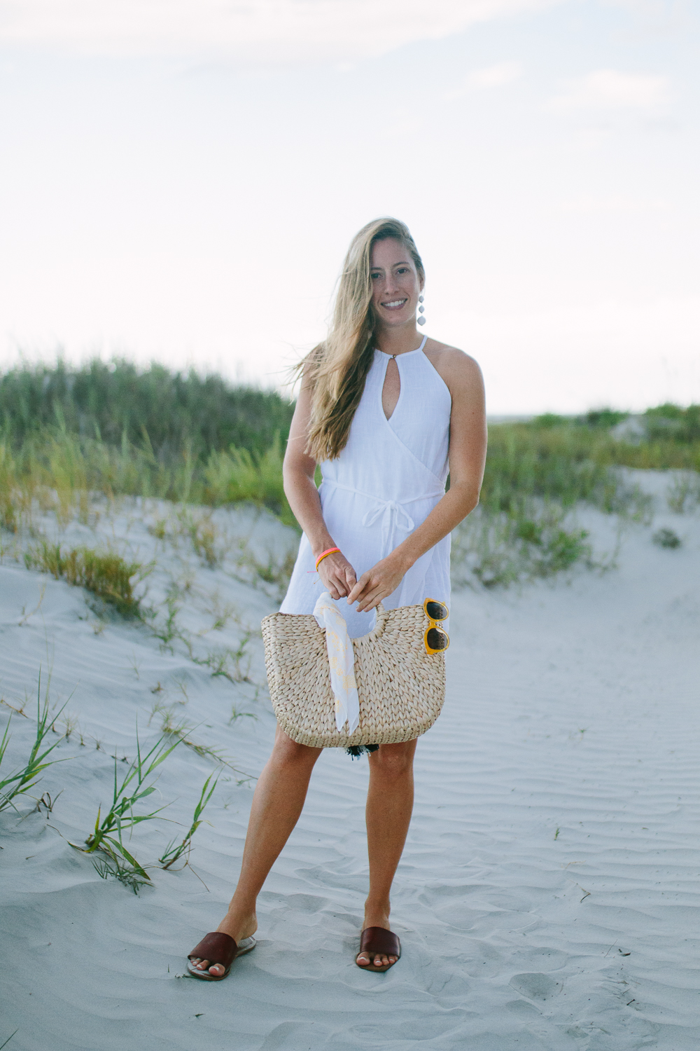 White sundresses outlet for the beach