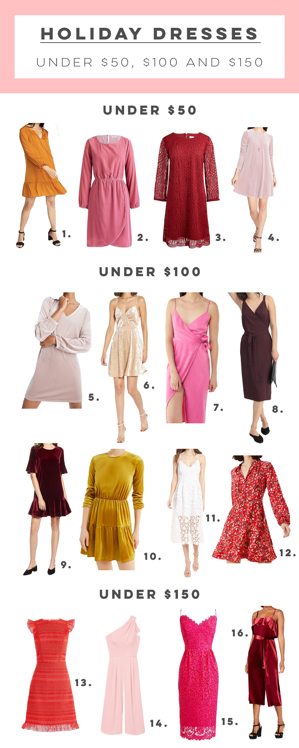 dresses for xmas party 2018