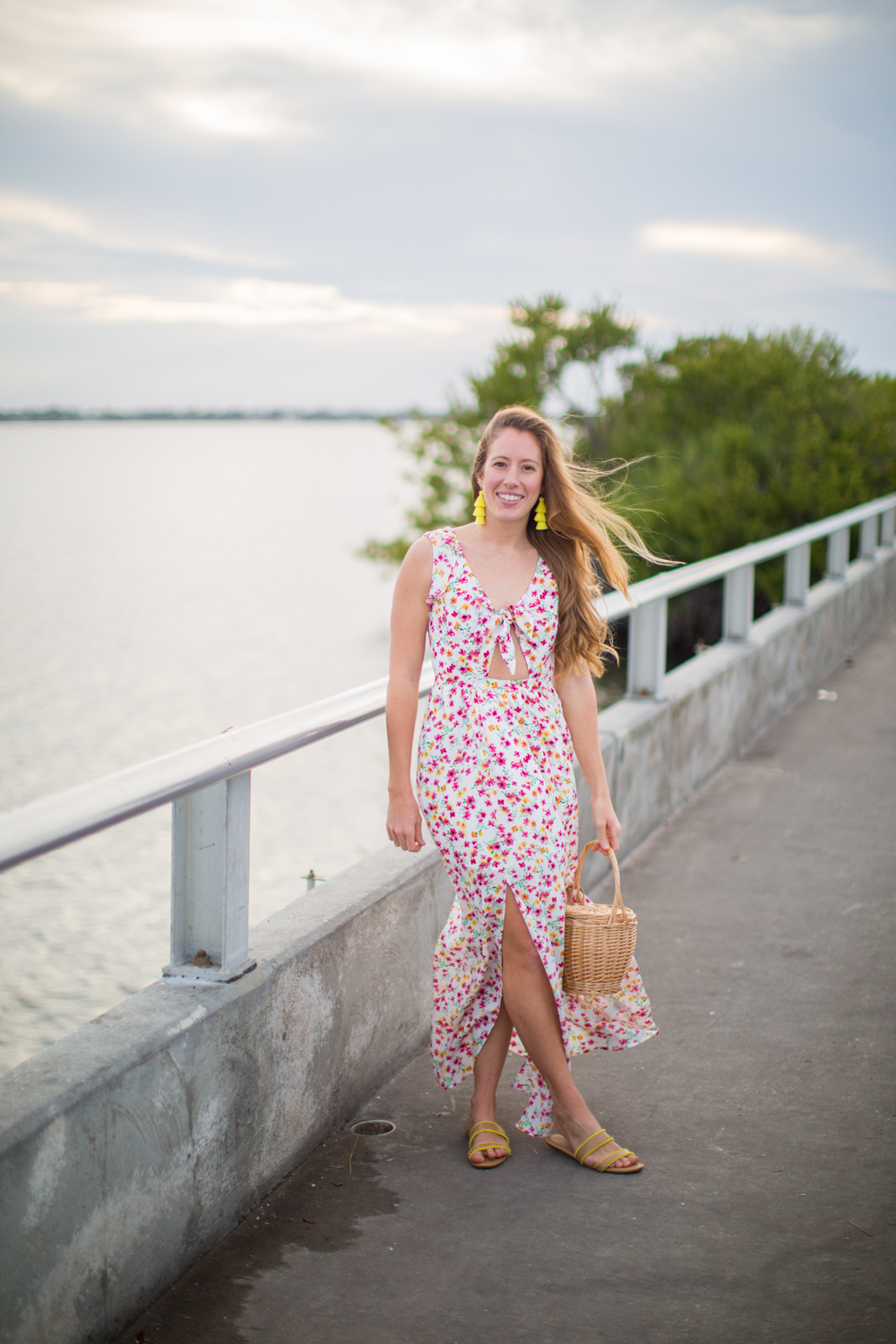 Floral Dresses for Spring / How to Style a Floral Dress / What to Wear on a Warm-Weather Vacation - Sunshine Style: A Florida Based Fashion Blog