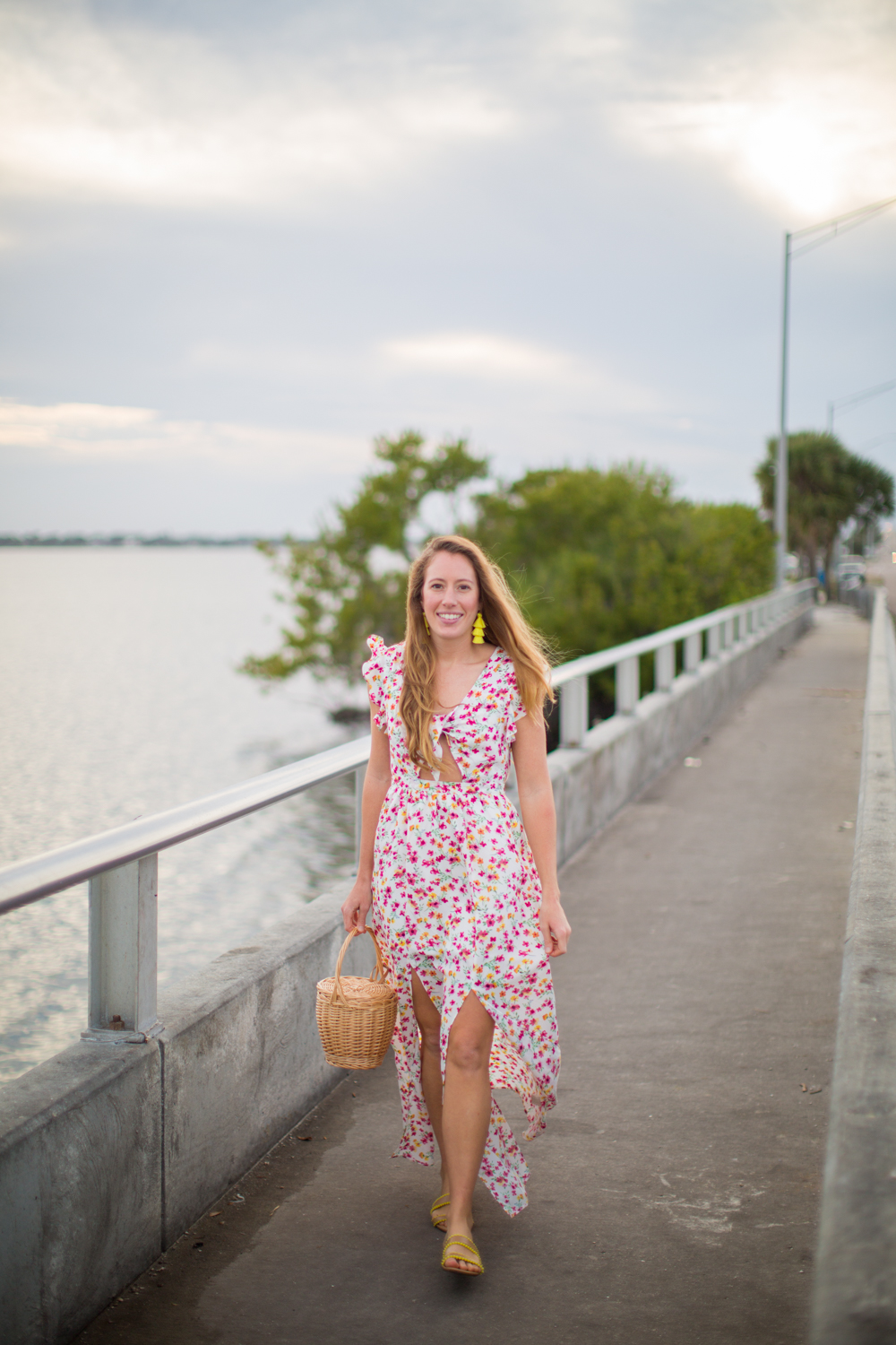 Floral Dresses for Spring / How to Style a Floral Dress / What to Wear on a Warm-Weather Vacation - Sunshine Style: A Florida Based Fashion Blog