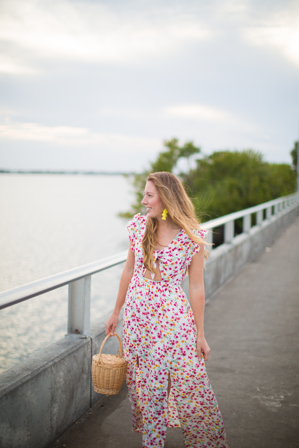 Floral Dresses for Spring / How to Style a Floral Dress / What to Wear on a Warm-Weather Vacation - Sunshine Style: A Florida Based Fashion Blog