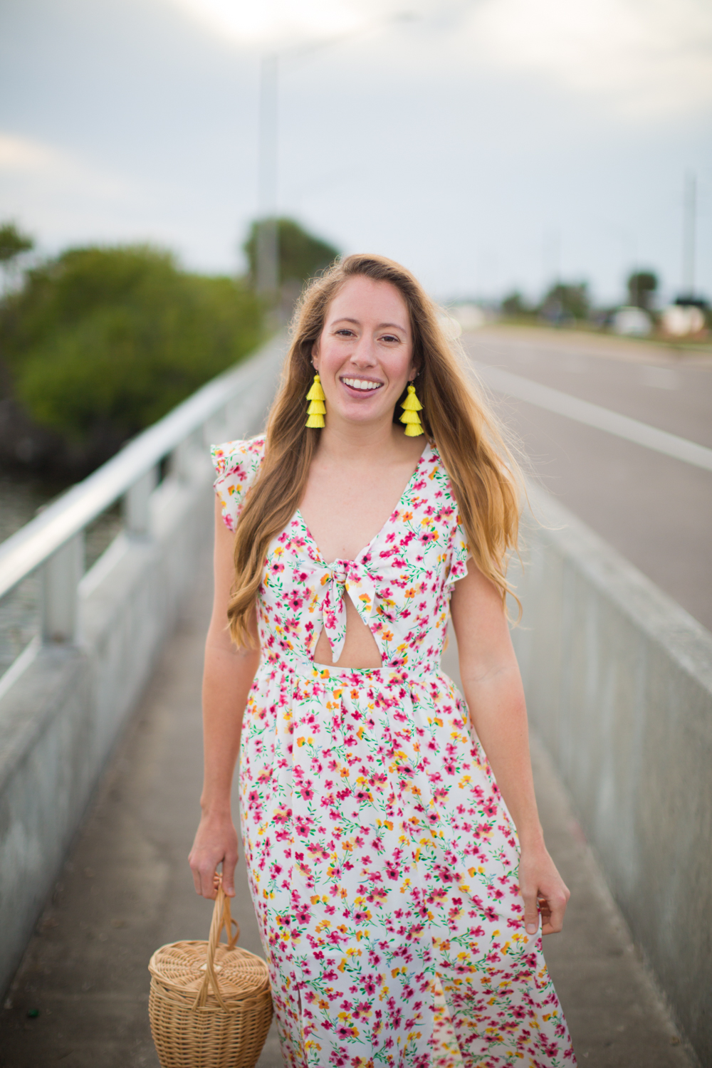 Floral Dresses for Spring / How to Style a Floral Dress / What to Wear on a Warm-Weather Vacation - Sunshine Style: A Florida Based Fashion Blog