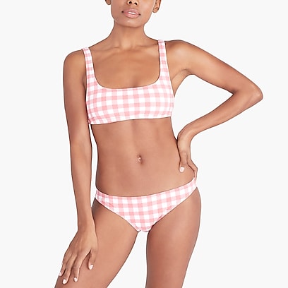 J.Crew Factory 24 Hour Flash Sale / Gingham Bikini