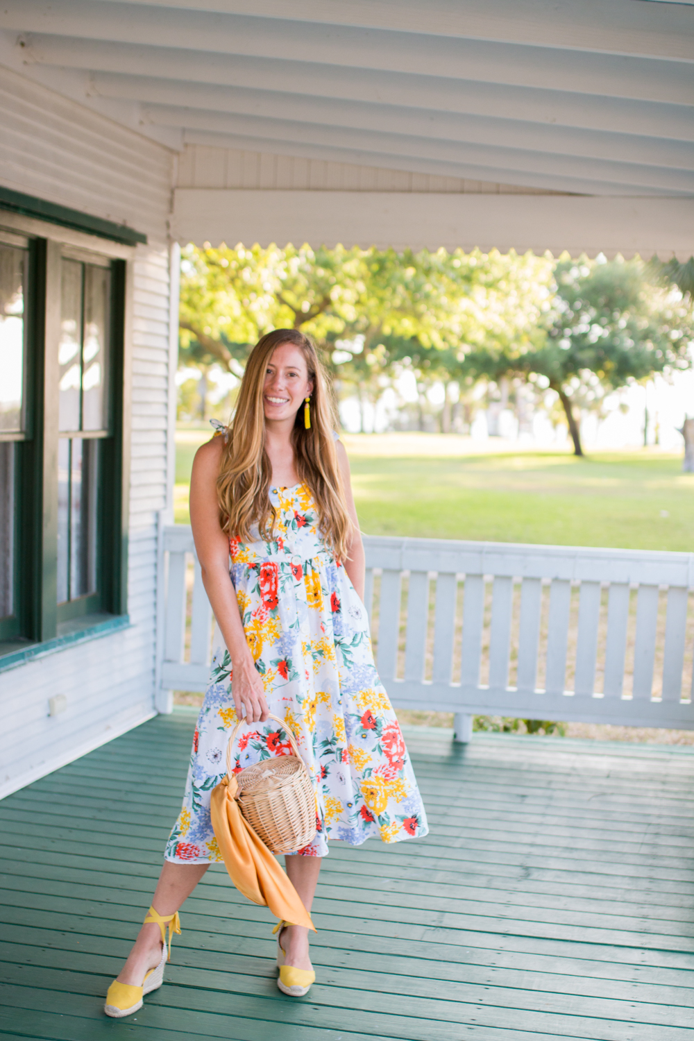 http://sunshinestyleblog.com/wp-content/uploads/2019/06/Floral-Button-Front-Midi-Dress-Summer-12.jpg