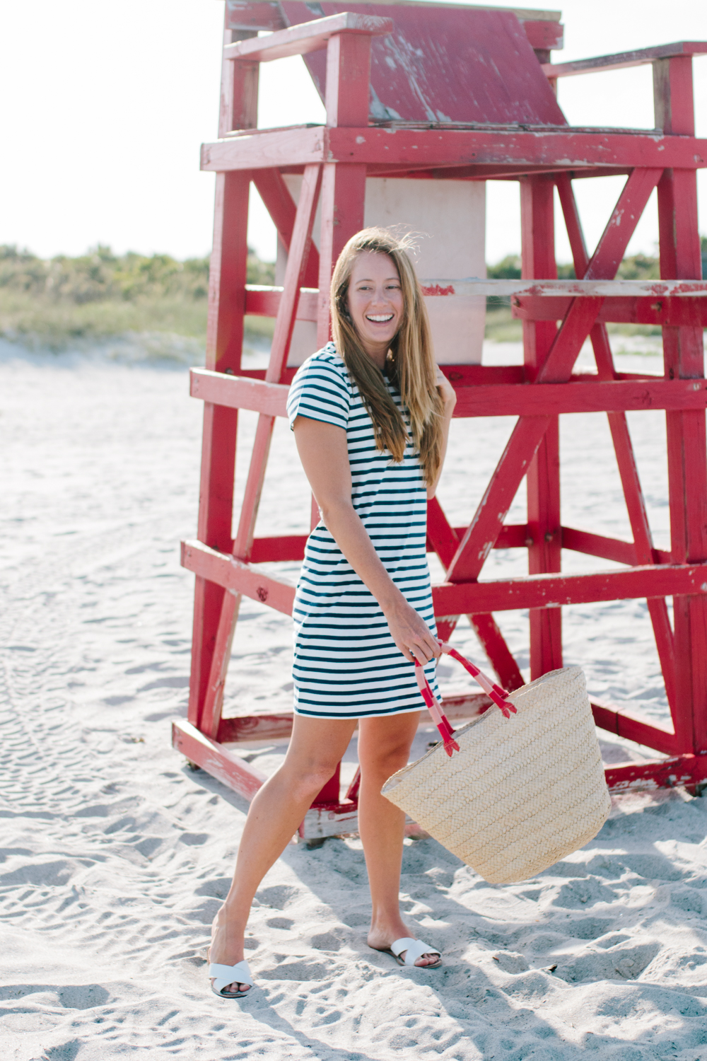 Striped T Shirt Dress