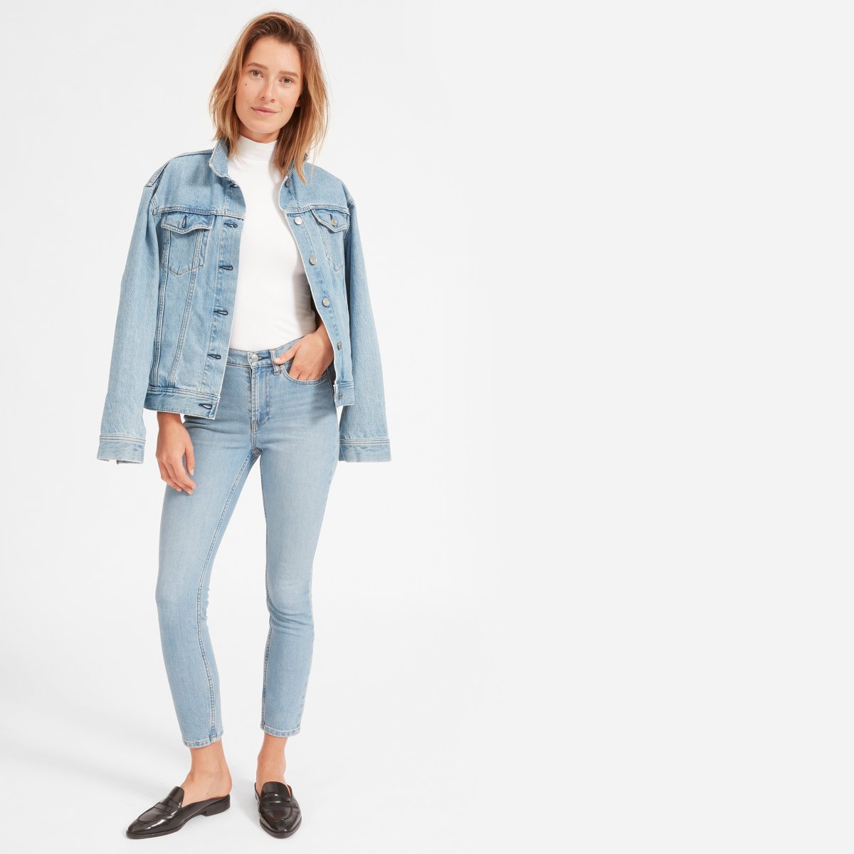 Everlane Choose What You Pay / High Rise Skinny Jean - Sunshine Style, A Florida Based Fashion Blog