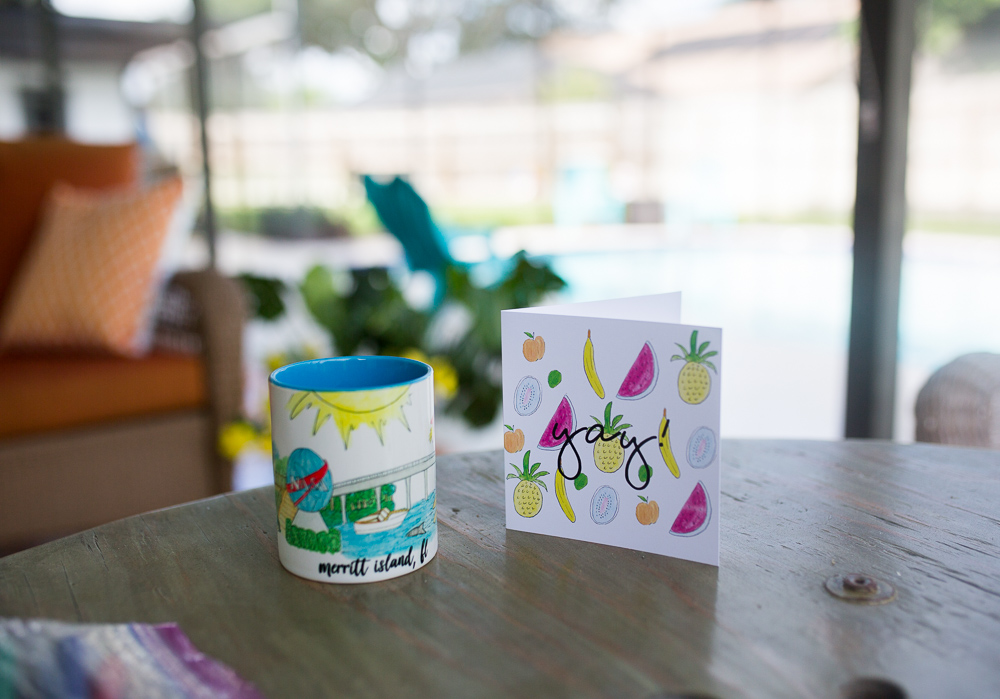 An Easy Way to Add Happiness to Someones Day / How to Add Joy to Someones Day / Island Haus Co. / Greeting Cards - Sunshine Style, A Florida Based Lifestyle and Fashion Blog