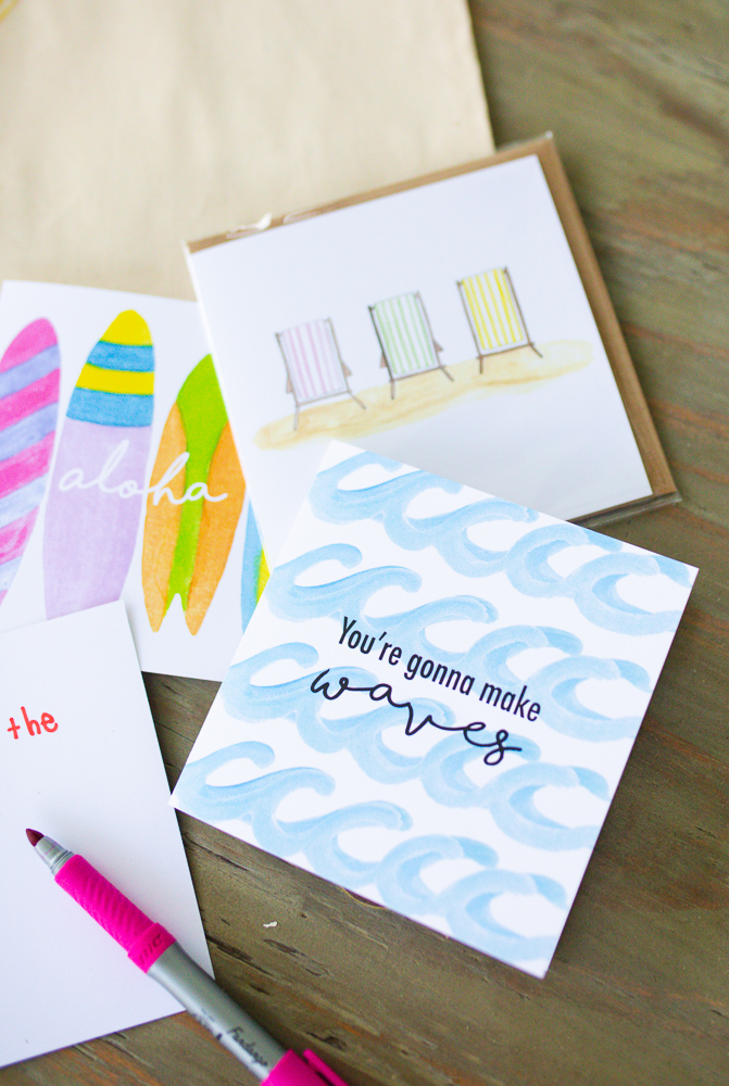 An Easy Way to Add Happiness to Someones Day / How to Add Joy to Someones Day / Island Haus Co. / Greeting Cards - Sunshine Style, A Florida Based Lifestyle and Fashion Blog