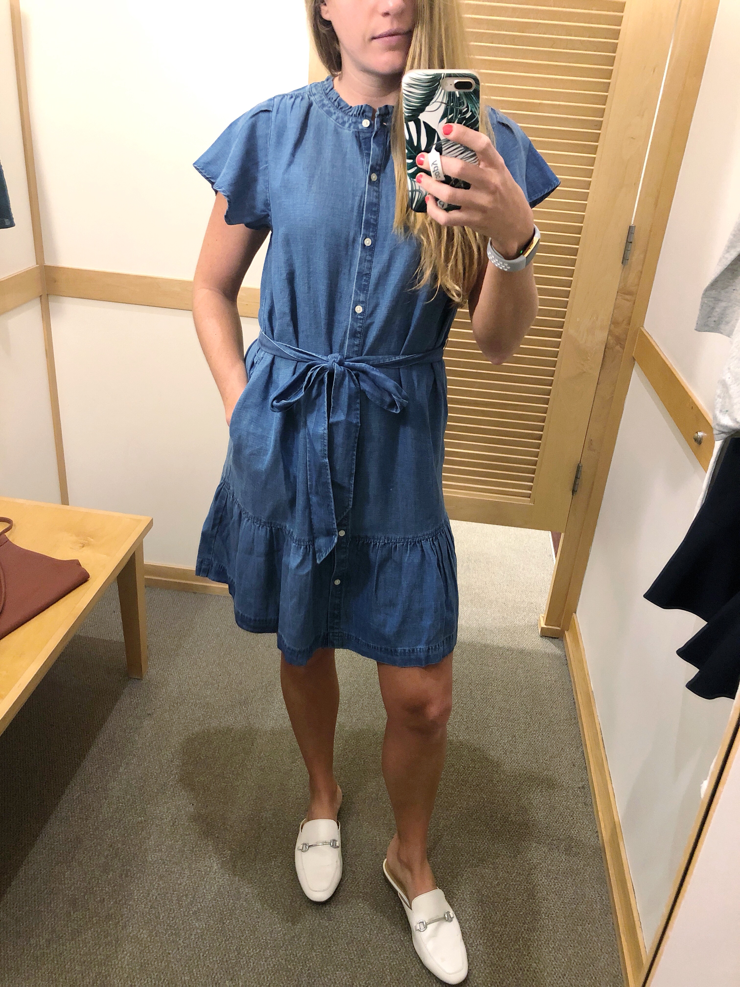 Loft jean clearance dress