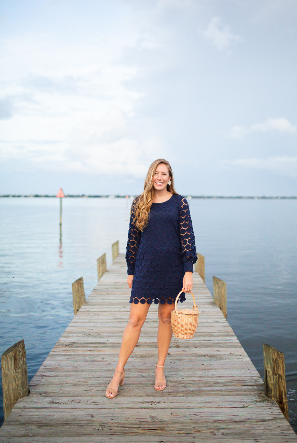 navy fall dress