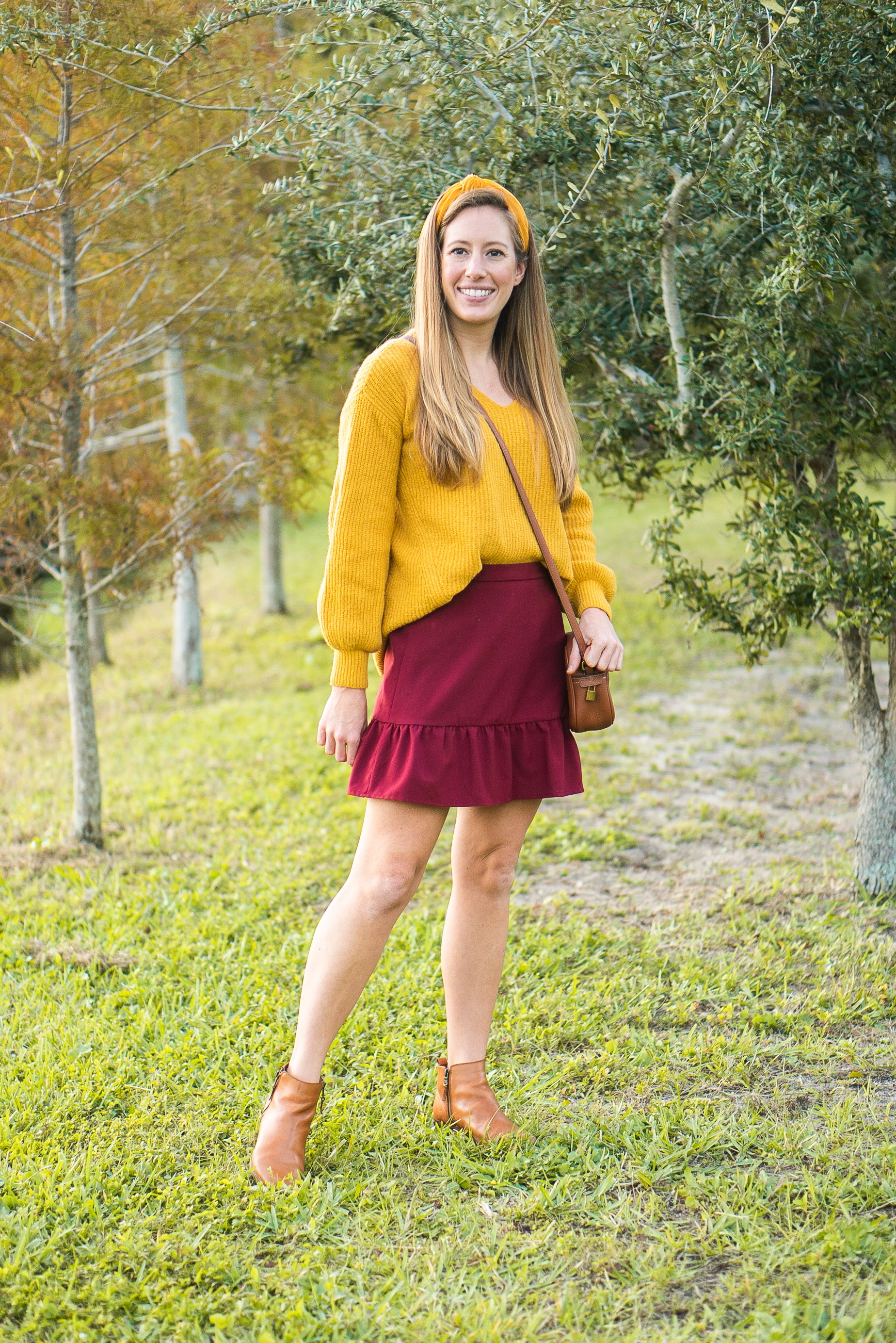 What To Wear On Thanksgiving - Living in Yellow