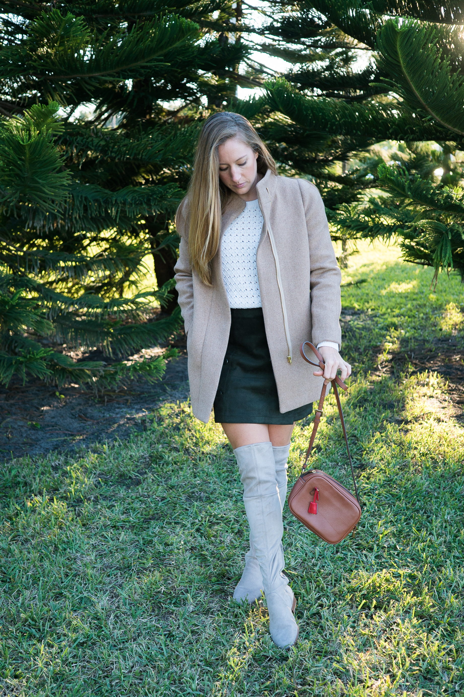 A Classic Winter Coat to Wear During Mild Winters / How to Style a Classic Coat / How to Wear a Classic Coat 
/ J.Crew Factory New City Coat / Winter Outfit Inspiration - Sunshine Style Blog