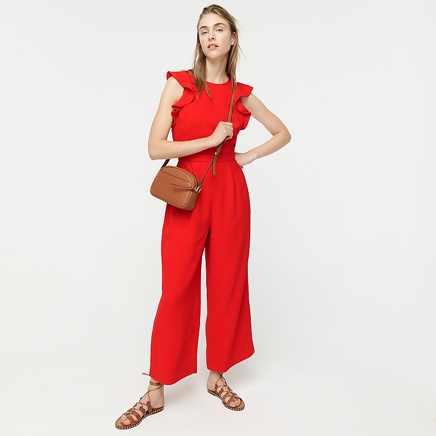 Holiday Style: Red Jumpsuit 