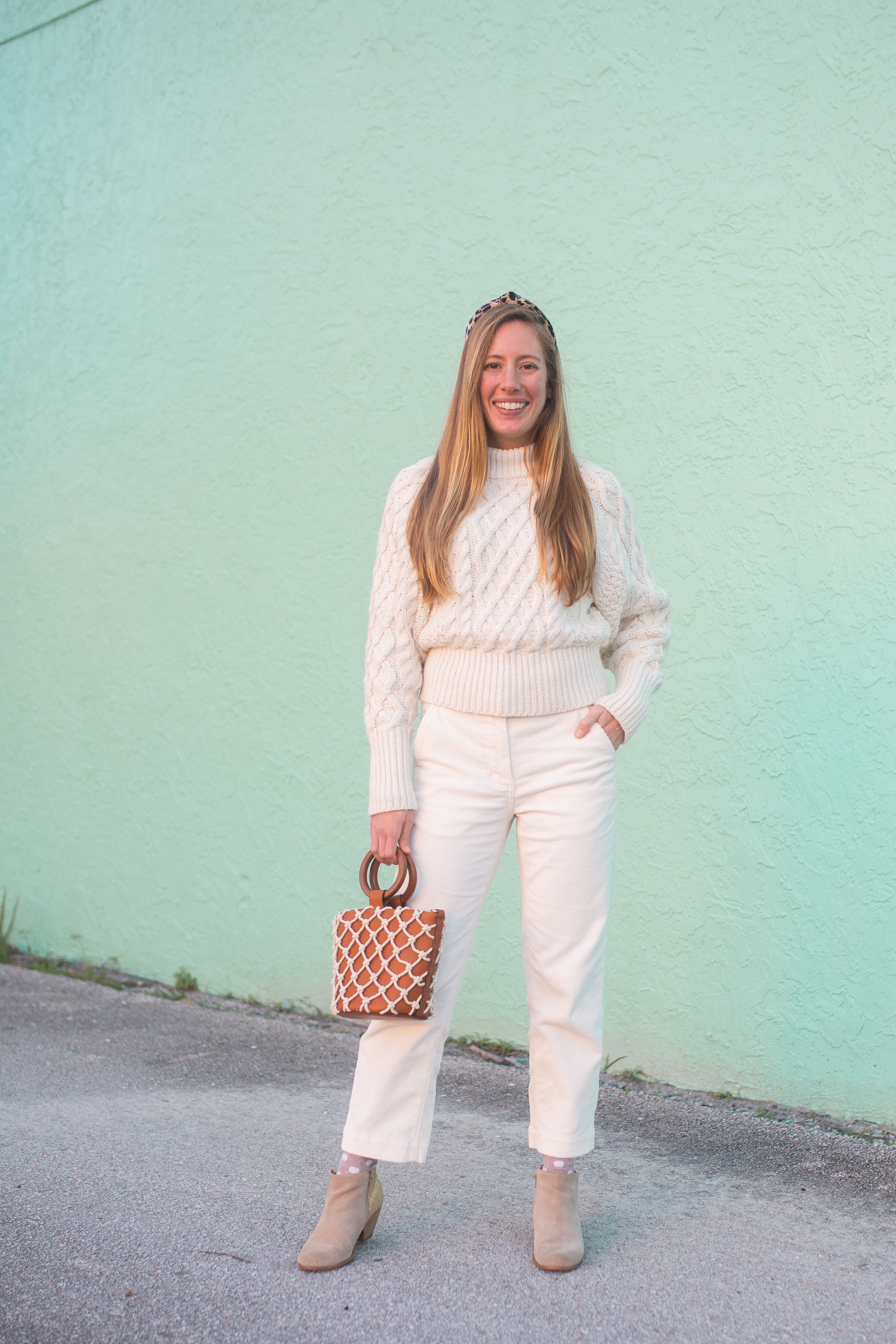 winter white corduroy jeans