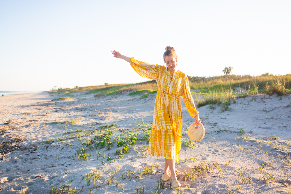 Bright Spring Dresses for Everyday / Yellow Spring Dresses / Bright Dresses to Add Happiness To Your Day / Spring Dress Inspiration / What to Wear on a Tropical Vacation - Sunshine Style, A Florida Fashion and Lifestyle Blog by Katie