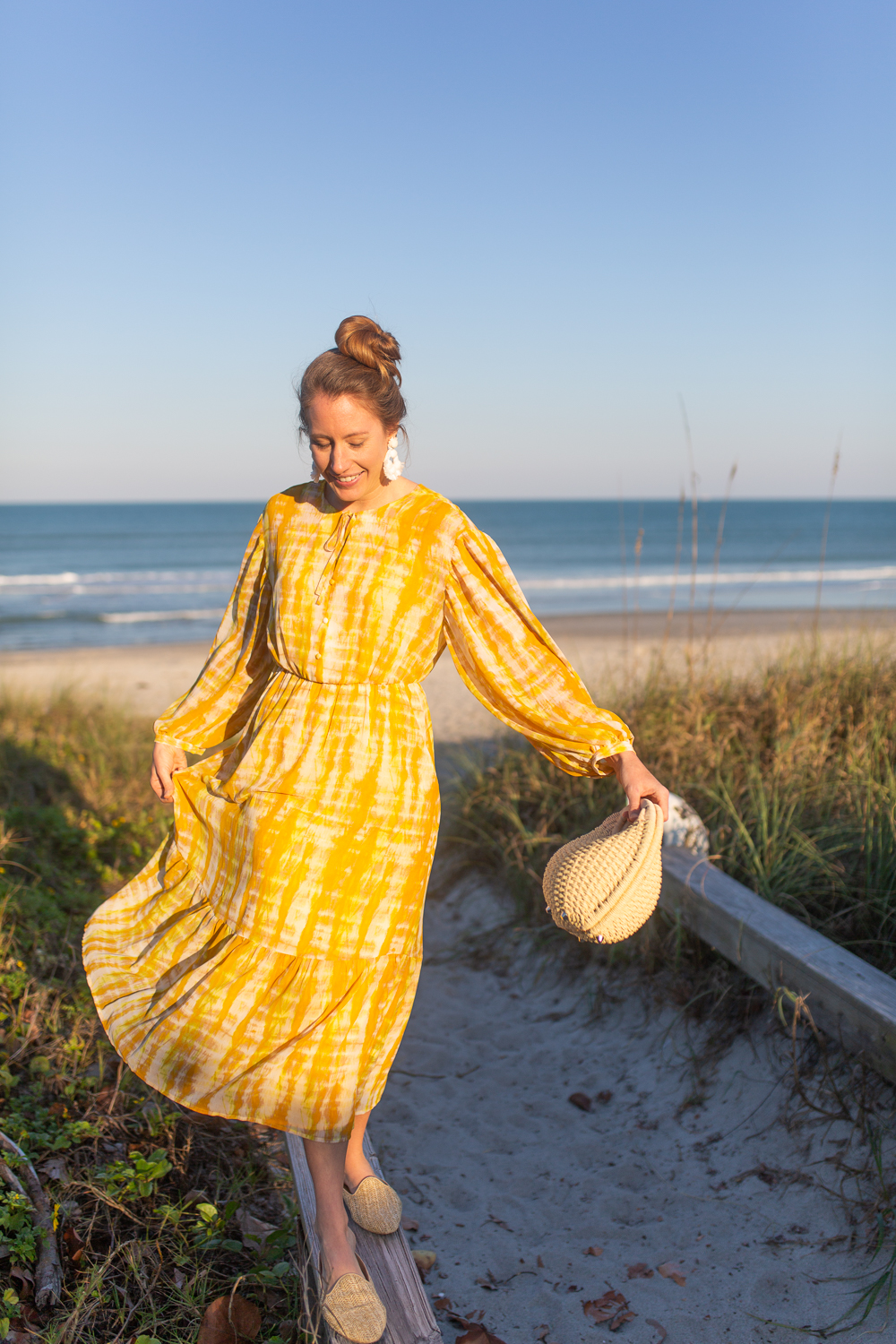 Bright Spring Dresses for Everyday / Yellow Spring Dresses / Bright Dresses to Add Happiness To Your Day / Spring Dress Inspiration / What to Wear on a Tropical Vacation - Sunshine Style, A Florida Fashion and Lifestyle Blog by Katie