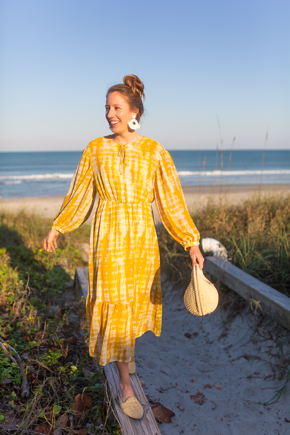 A Yellow Spring Dress for Everyday - Sunshine Style