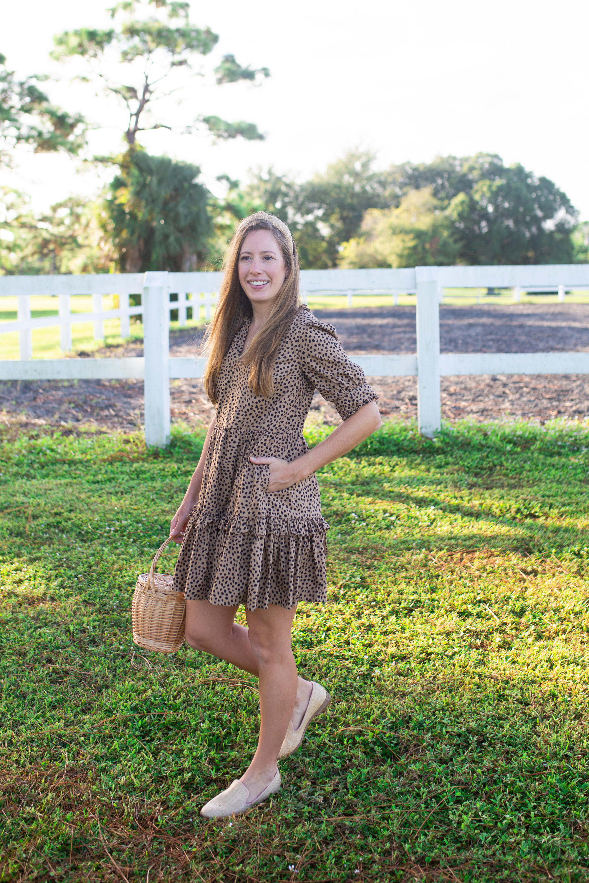 Leopard Print Dress / How to Style a Leopard Dress for Fall / Fall Outfit Idea / Casual Fall Outfit / Autumn Outfits / Leopard Print Dress Outfit Fall - Sunshine Style, A Florida Fashion and Lifestyle Blog by Katie