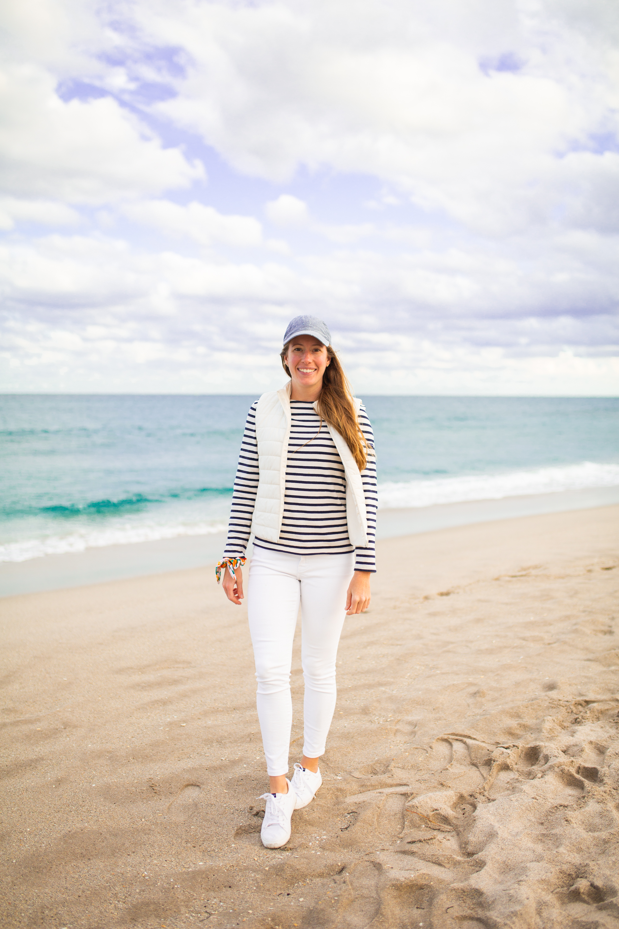 woman at the beach