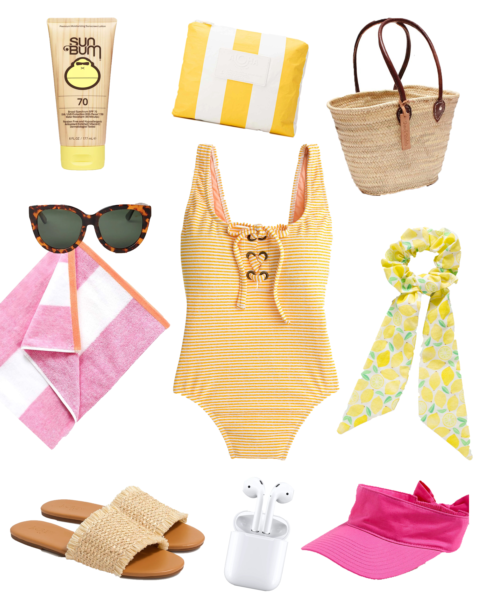 BEACH BAG ESSENTIALS