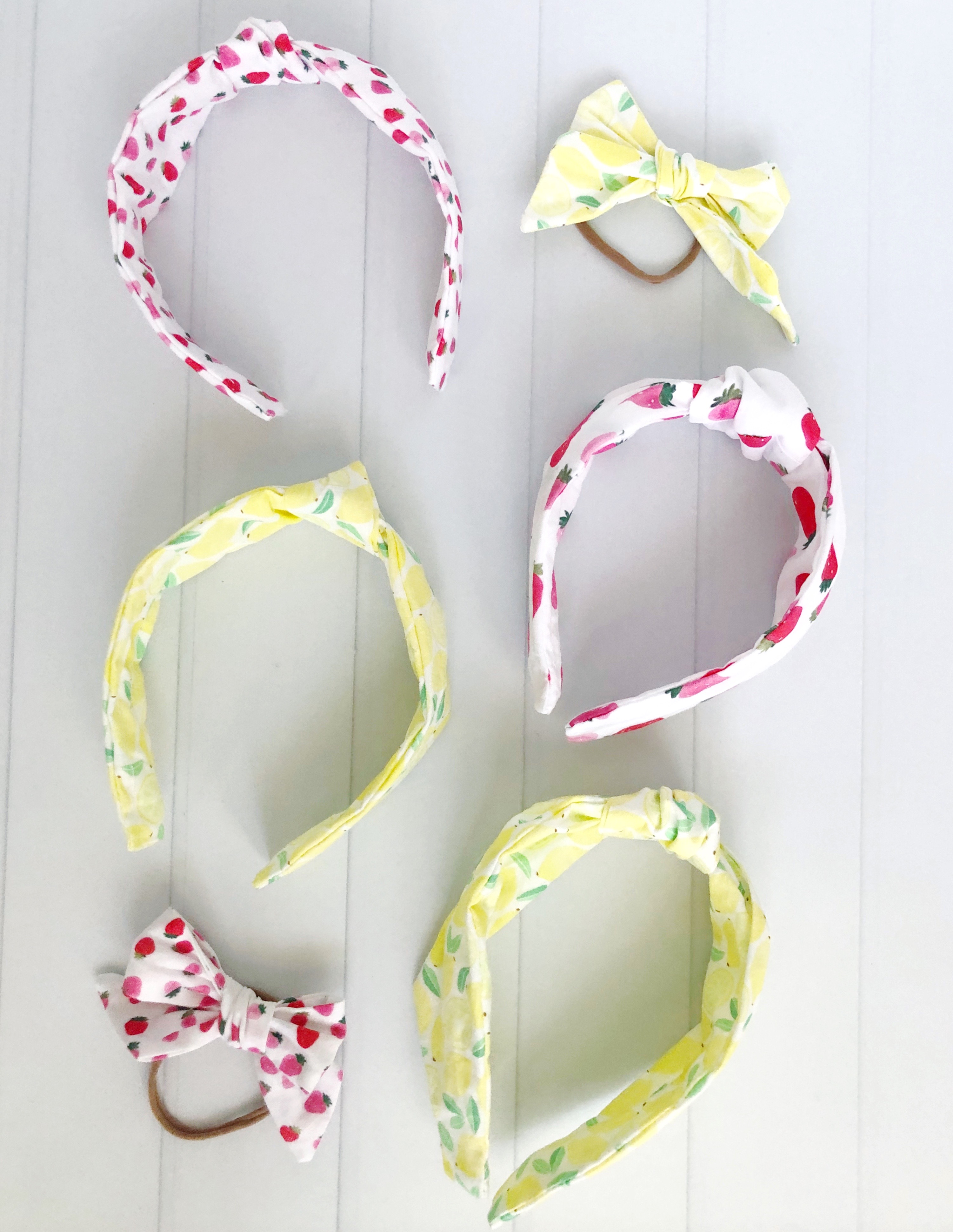 printed headbands for kids and mom