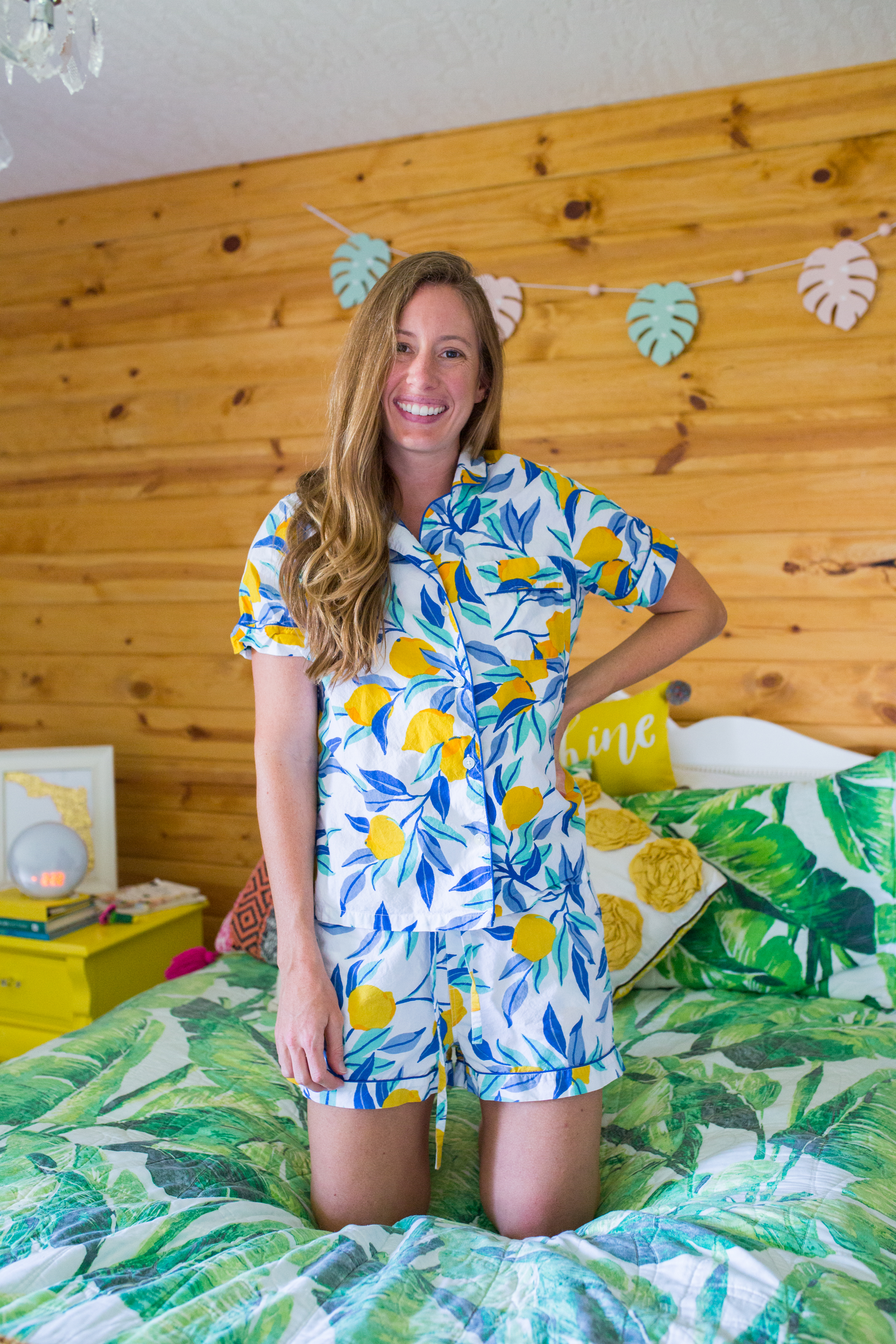 Lemon pajama online set