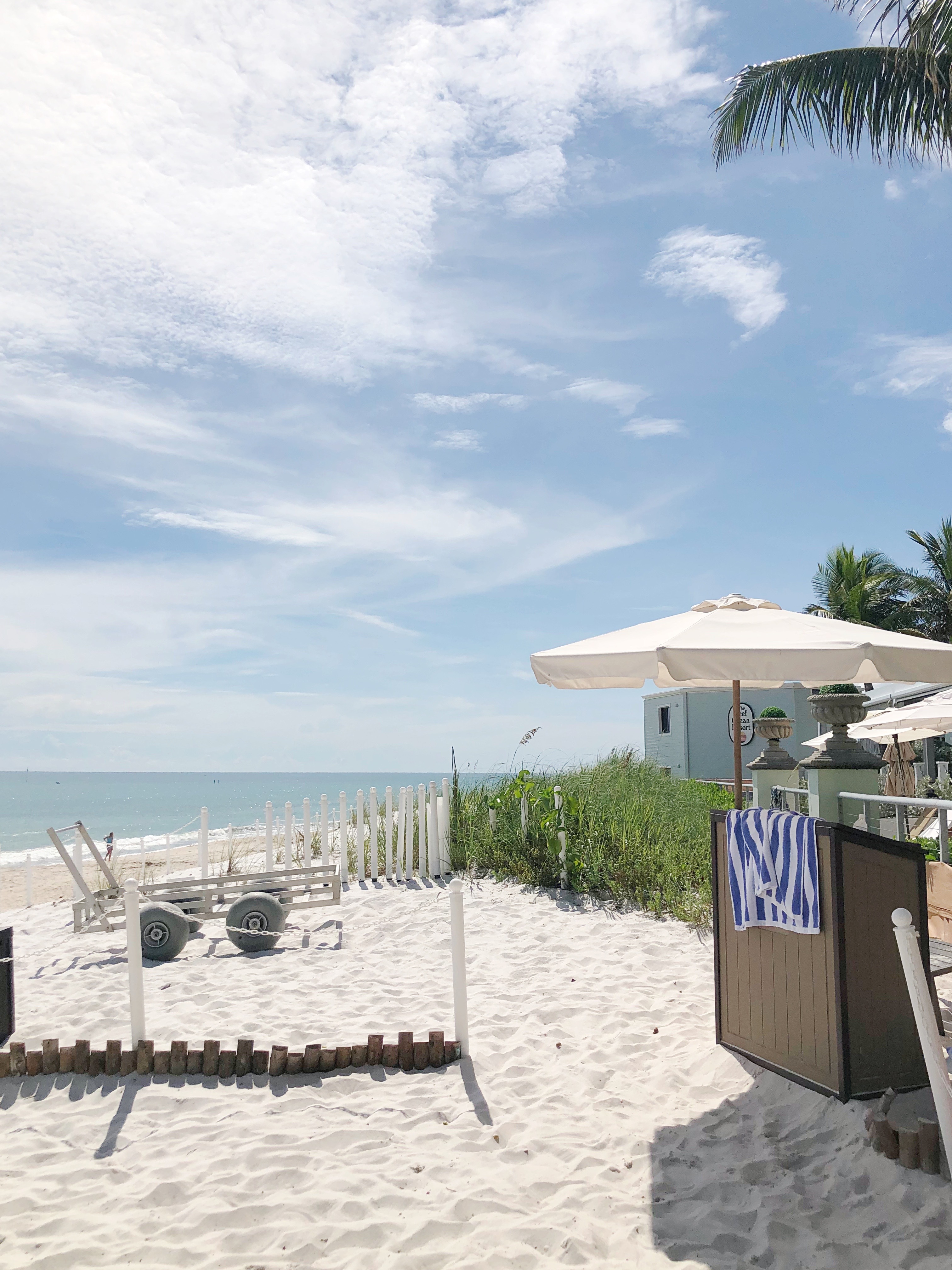 the beach at Kimpton Vero Beach Resort and Spa 