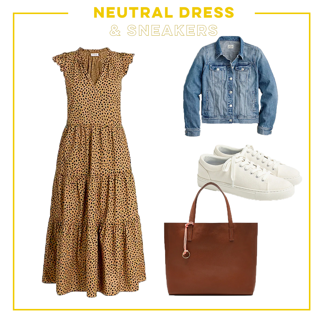 Daily Outfit Idea: Transition Your Maxi Dress From Summer To Fall