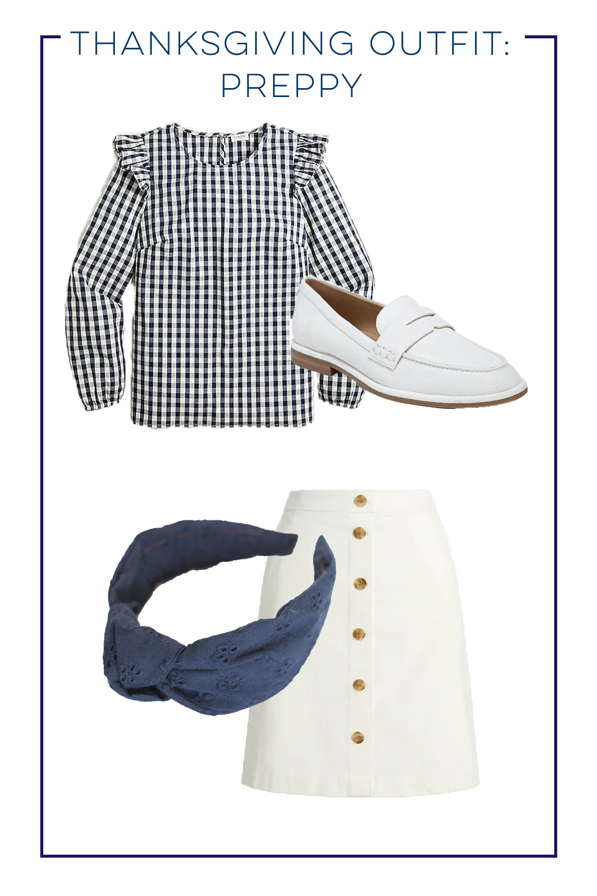 An Easy + Warm Preppy Thanksgiving Outfit